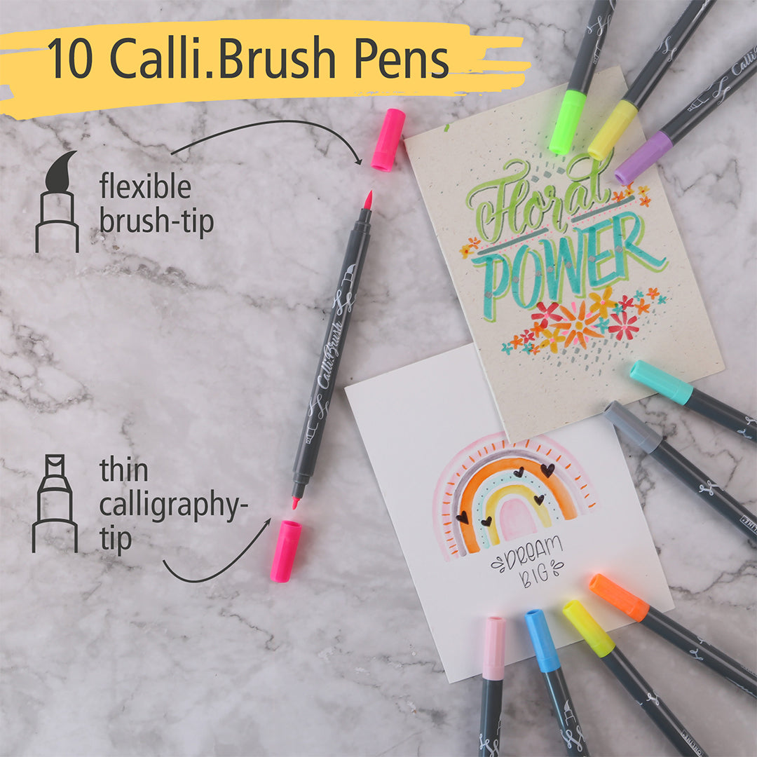 ONLINE Handlettering Calligraphy Pen Set of 10