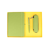 ONLINE Eleganza Notebook Ballpoint and Case Writing Set Green