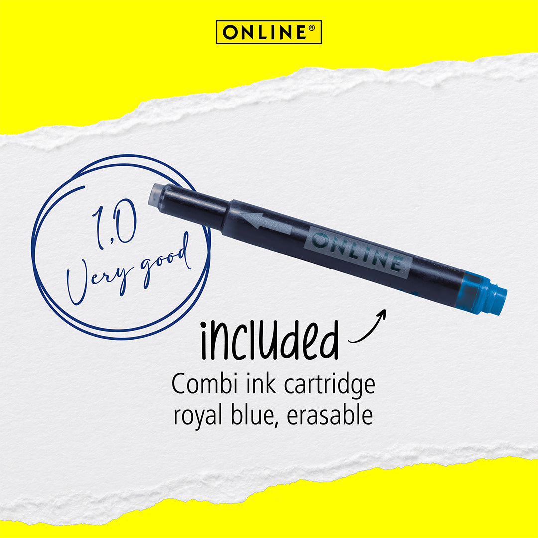 ONLINE Switch Plus Rollerball Pen with Stylus Tip Black