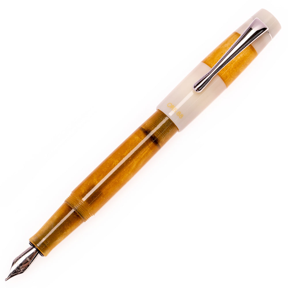 Opus 88 Koloro Eye Dropper Fountain Pen Gold by Opus 88 at Cult Pens