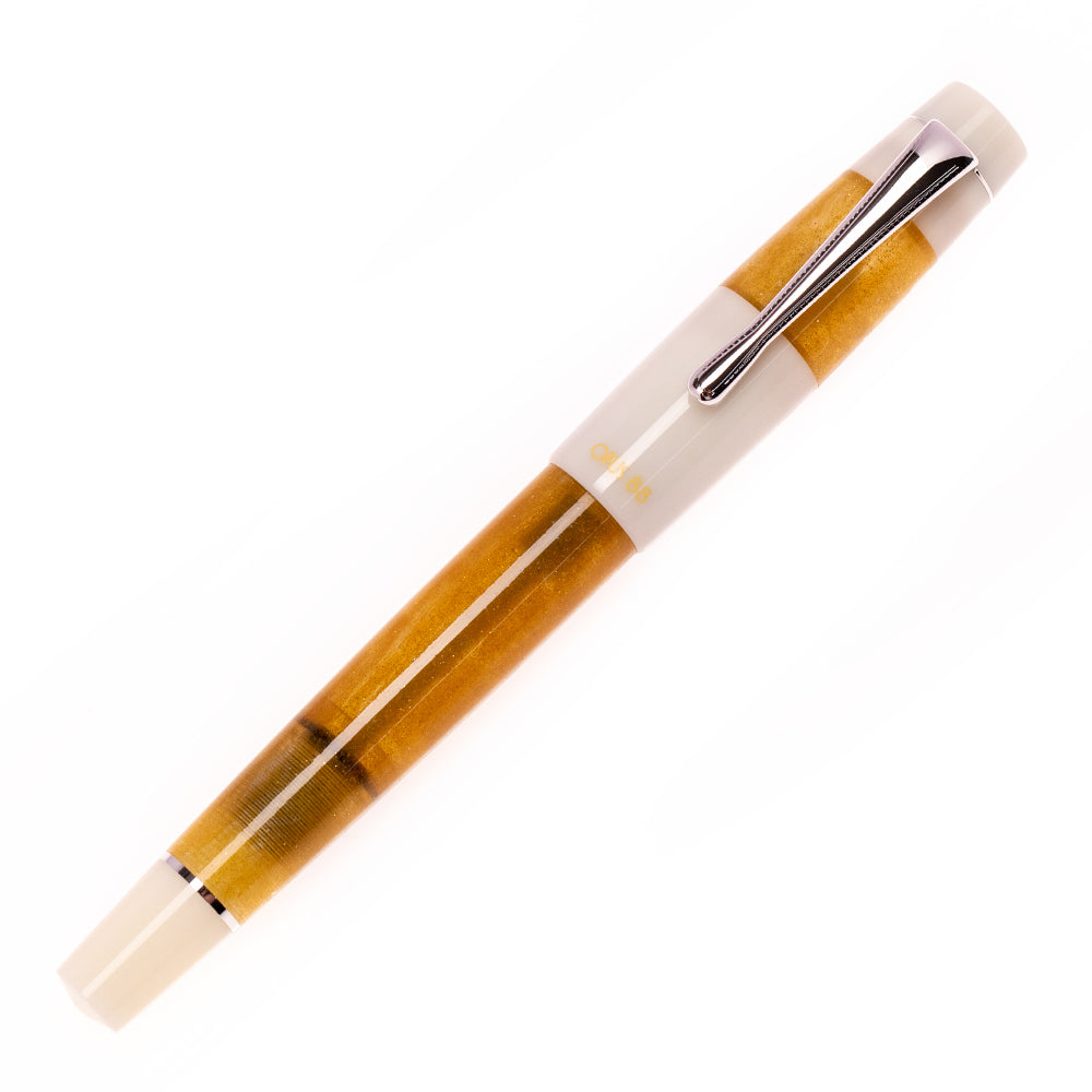 Opus 88 Koloro Eye Dropper Fountain Pen Gold by Opus 88 at Cult Pens
