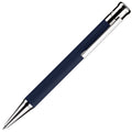 Otto Hutt design04 Ballpoint Pen Gloss Blue with Platinum Trim