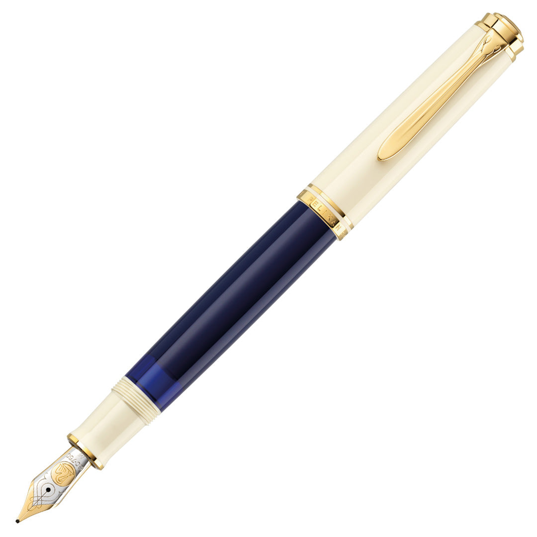 Pelikan Souveran M800 Special Edition Fountain Pen Cream Blue