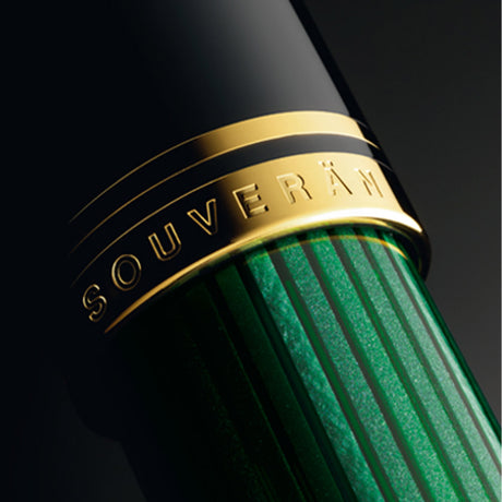 Pelikan Souveran M600 Fountain Pen Black / Green