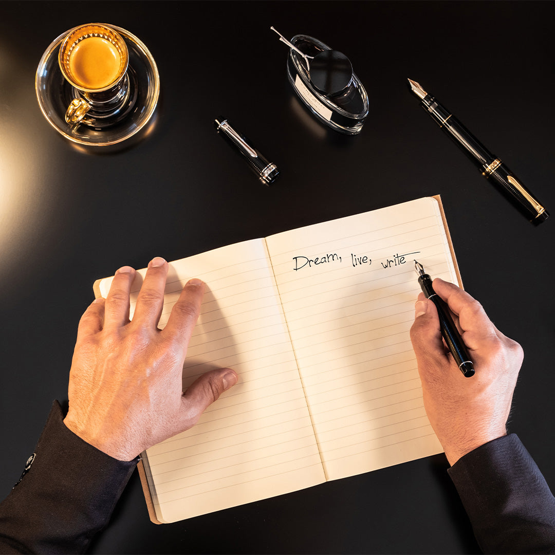 Pilot Justus 95 Adjustable Nib Fountain Pen Rhodium Trim