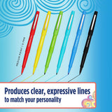 Paper Mate Flair Pen Retro Assorted Set of 12