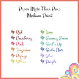 Paper Mate Flair Pen Retro Assorted Set of 12