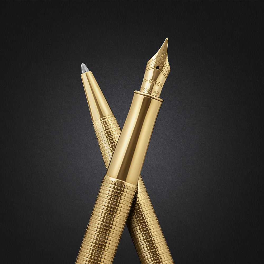 Parker Sonnet Ballpoint Pen Cisele Gold