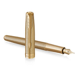 Parker Sonnet Fountain Pen Cisele Gold 18kt Nib