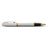 Parker Meridian Rollerball Pen Chrome Lacquer with Gold Trim