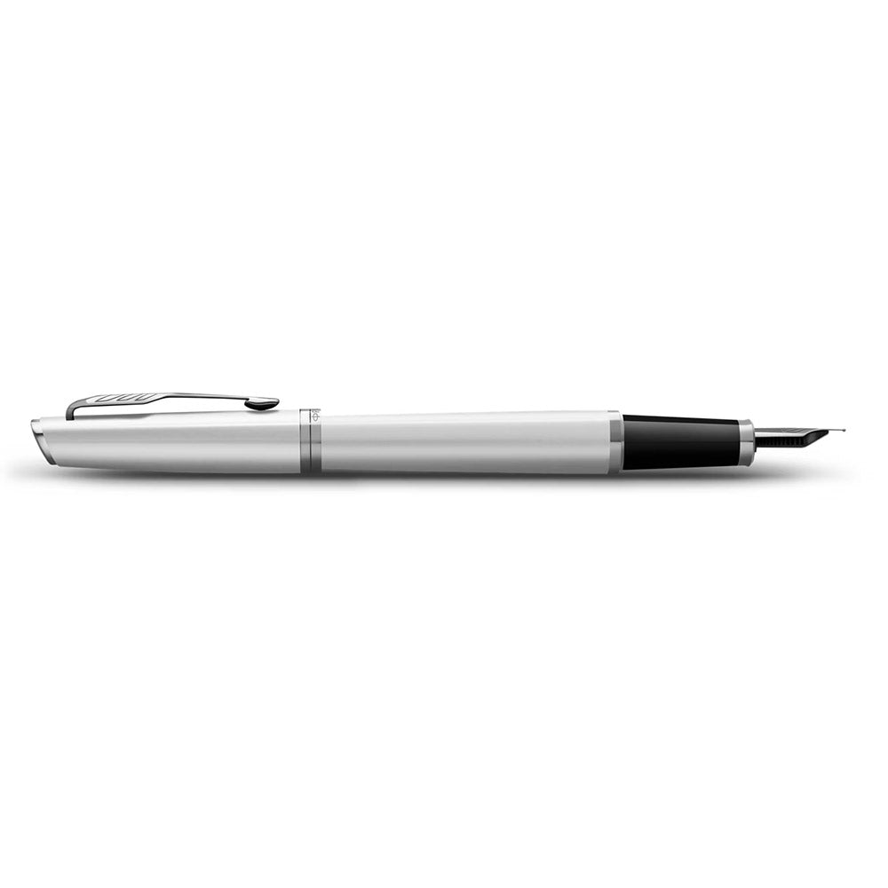 Parker Meridian Fountain Pen Chrome Lacquer with Chrome Trim