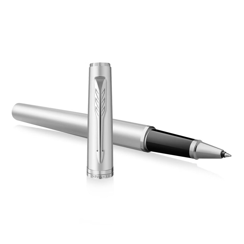 Parker Meridian Rollerball Pen Chrome Lacquer with Chrome Trim