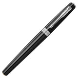 Parker Meridian Rollerball Pen Black Lacquer with Chrome Trim