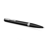 Parker Meridian Ballpoint Pen Matte Black Lacquer with Chrome Trim