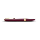 Parker Meridian Ballpoint Pen Red Lacquer with Gold Trim