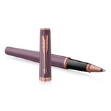 Parker Meridian Rollerball Pen Purple Lacquer with Rose Gold Trim