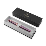 Parker Meridian Rollerball Pen Purple Lacquer with Rose Gold Trim