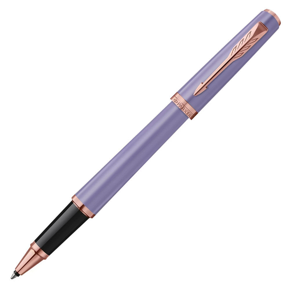 Parker Meridian Rollerball Pen Lilac Lacquer with Rose Gold Trim