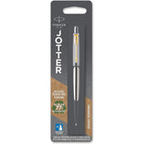 Parker Jotter Gel Pen Stainless Steel with Gold Trim