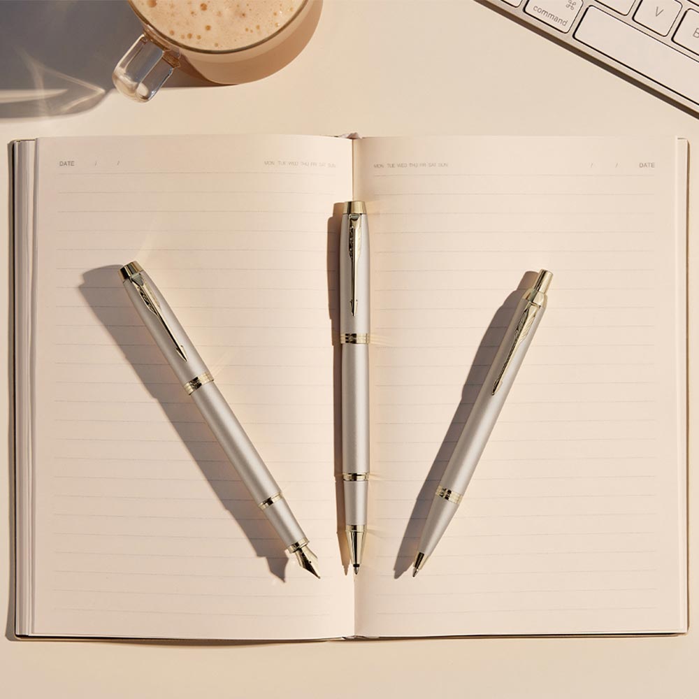 Parker IM Champagne Fountain Pen by Parker at Cult Pens