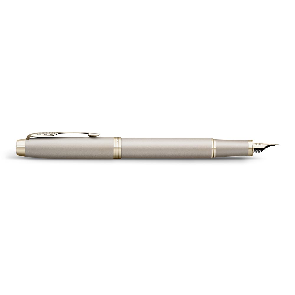Parker IM Champagne Fountain Pen by Parker at Cult Pens