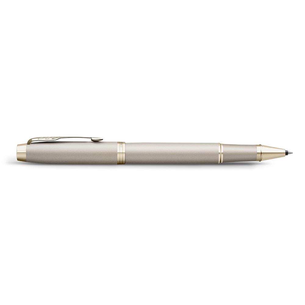 Parker IM Champagne Rollerball Pen by Parker at Cult Pens