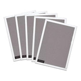 PLUS Camouflage A4 Folder Pack of 5 Clear
