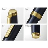 Platinum Biso Fountain Pen Nebula Black