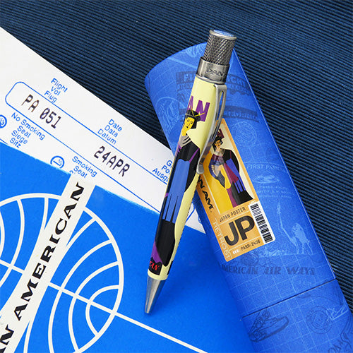 Retro 51 Pan Am Japan Poster Rollerball Pen
