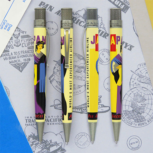 Retro 51 Pan Am Japan Poster Rollerball Pen
