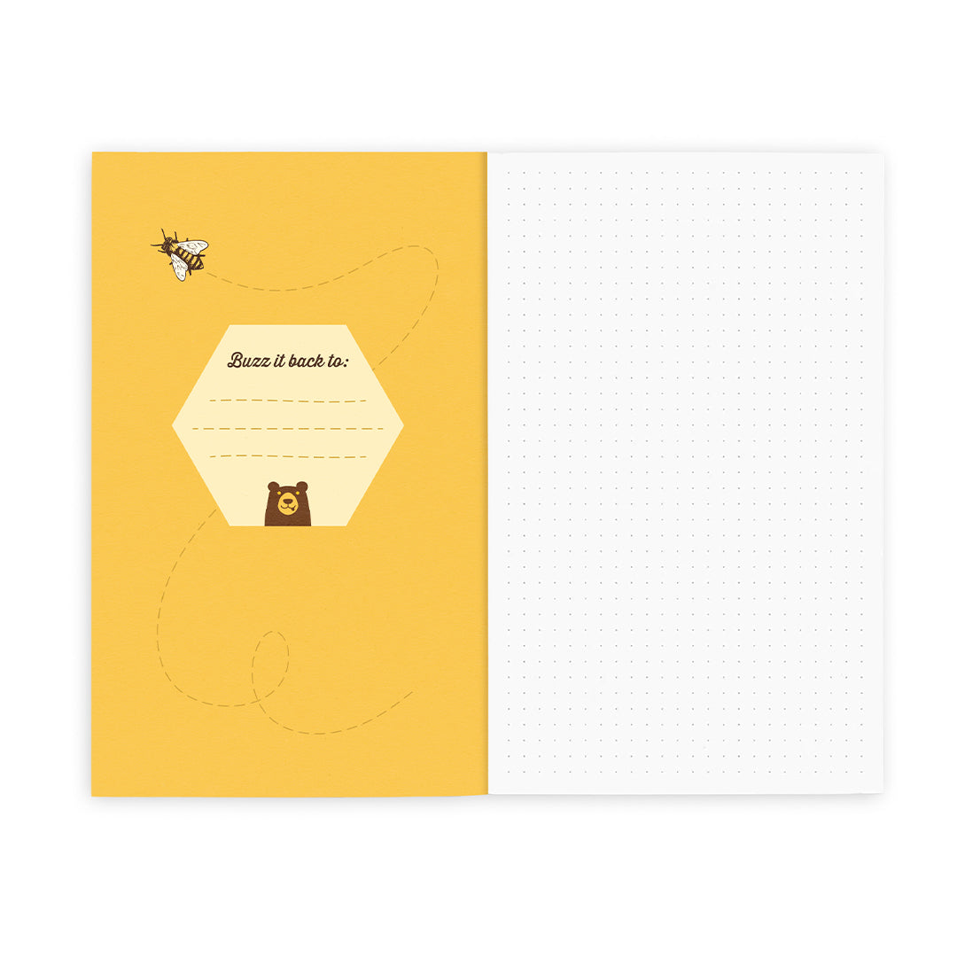 Retro 51 'Buzz' Honeybee Rescue Classic Notebook