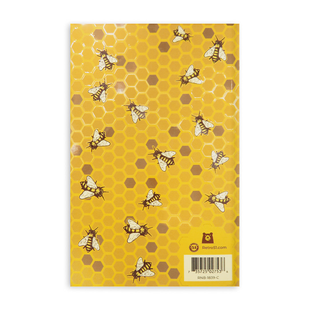 Retro 51 'Buzz' Honeybee Rescue Classic Notebook