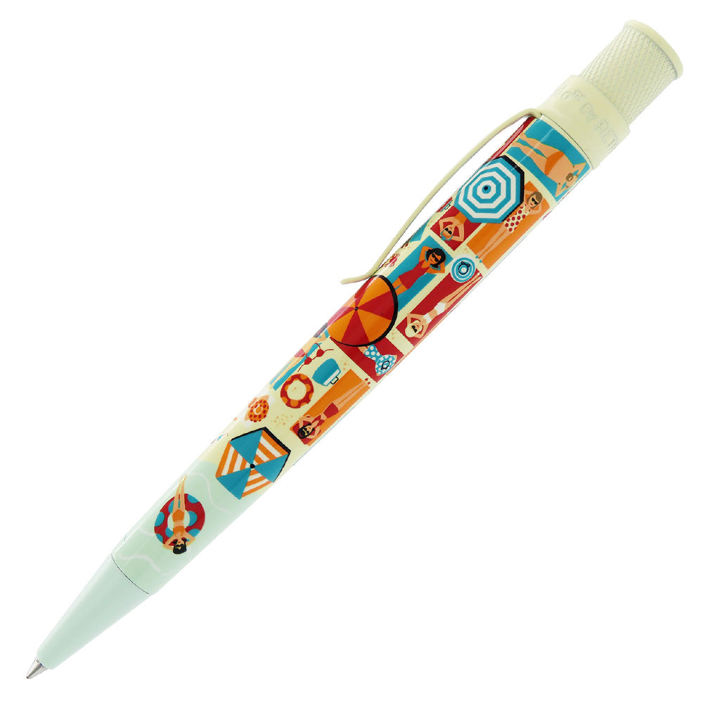 Retro 51 Tornado Popper Rollerball Pen Beachy Side Up Limited Edition