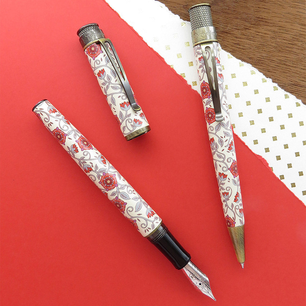 Retro 51 Tornado Rollerball Pen War of the Roses Lancaster Limited Edition