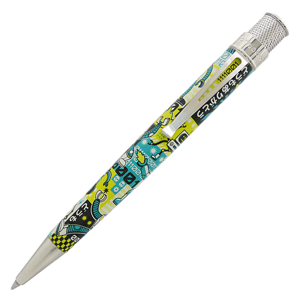 Retro 51 Tornado Popper Rollerball Pen ROBOT01 Limited Edition