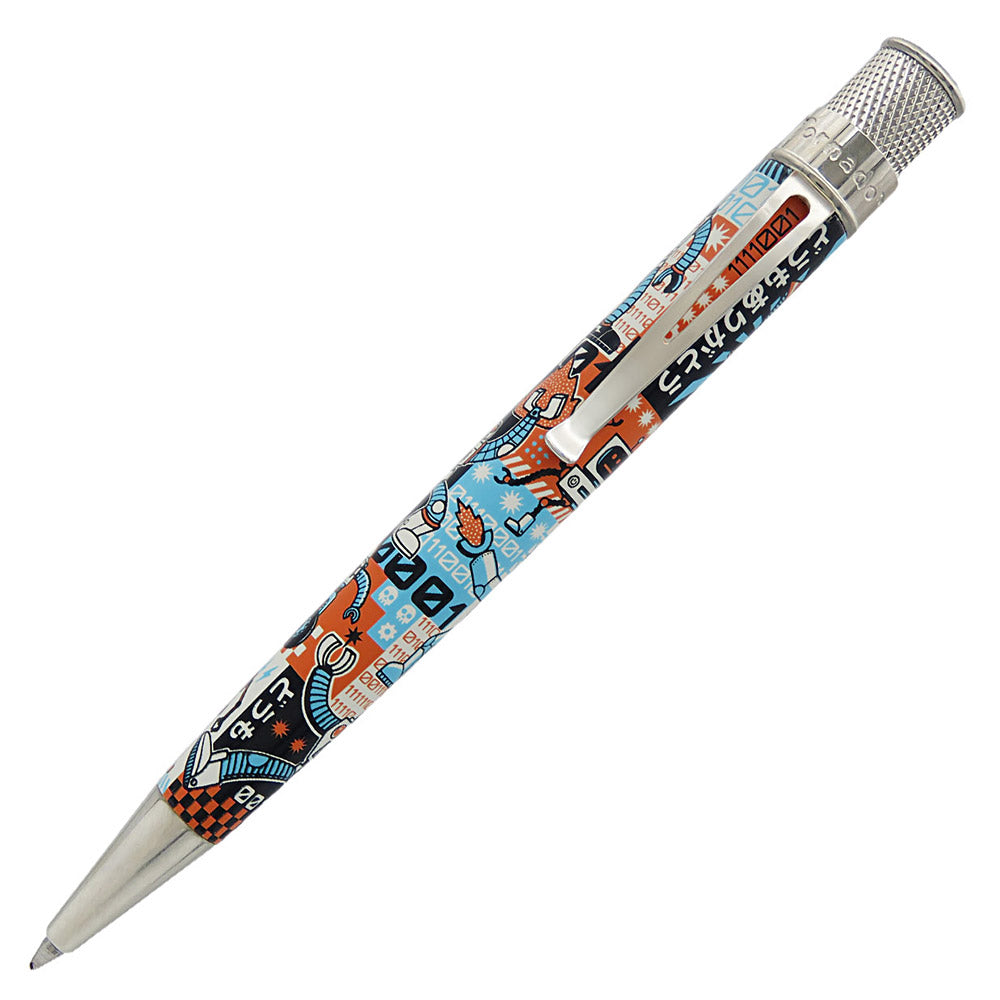 Retro 51 Tornado Popper Rollerball Pen ROBOT01 Limited Edition