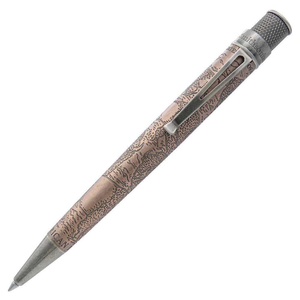 Retro 51 Smithsonian Rollerball Pen Bison: Standing Strong