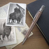 Retro 51 Smithsonian Rollerball Pen Bison: Standing Strong