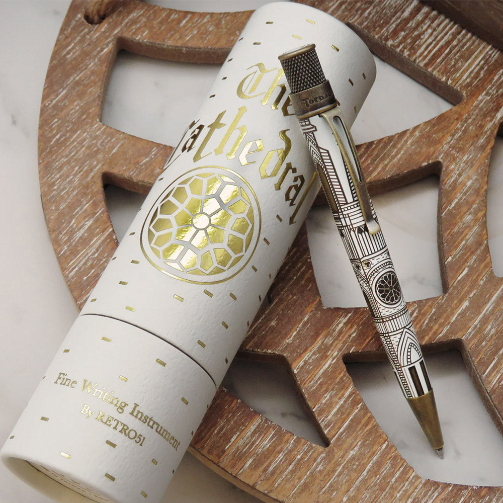 Retro 51 Tornado Vintage Metalsmith Rollerball Cathedral