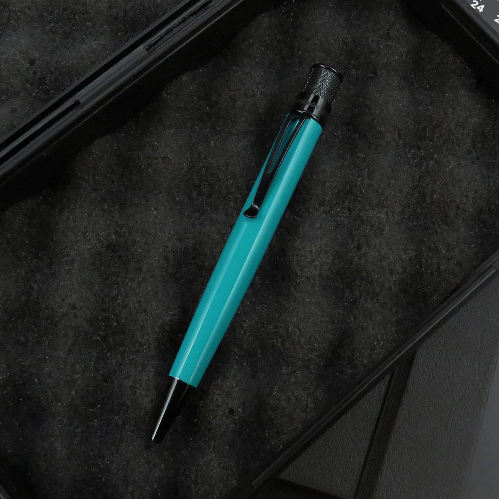 Retro 51 Tornado Stealth Lacquer Rollerball Pen Deep Aqua