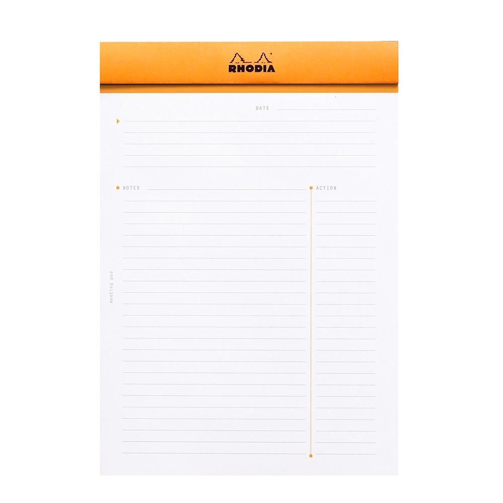 Rhodia Stapled Meeting Pad N°16 A5