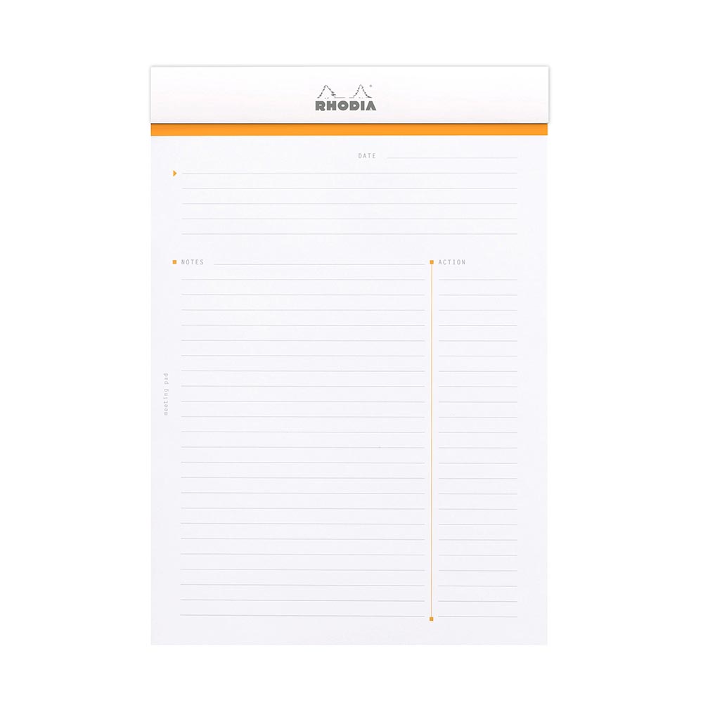Rhodia Stapled Meeting Pad N°16 A5