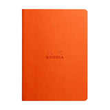 Rhodia Rhodiarama Sewn Spine Notebook Tangerine A5