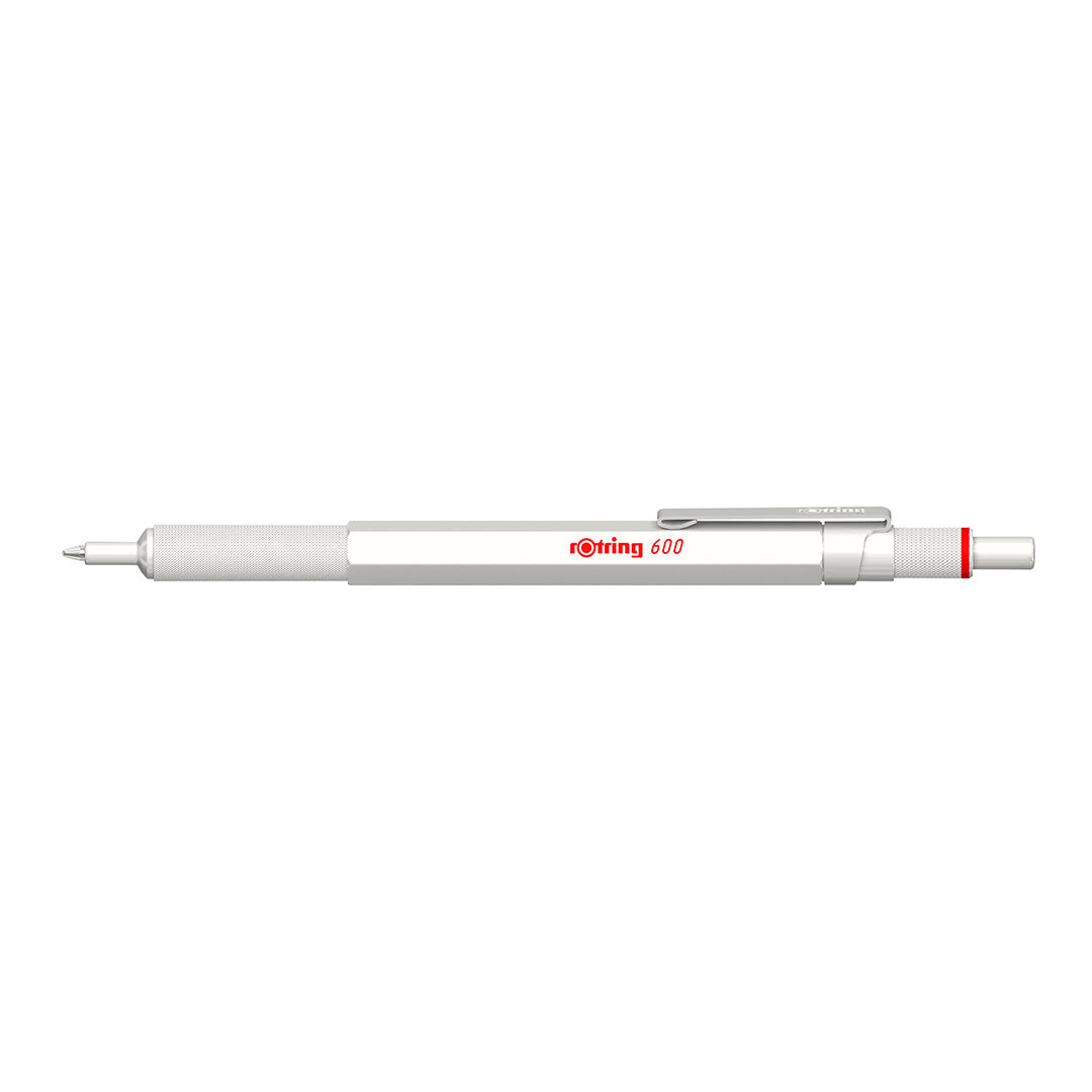 rotring 600 Ballpoint Pen Pearl White