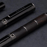 Tom Hessin Revolution Mechanical Pencil Charcoal Black Wood Barrel with Gunmetal Trim
