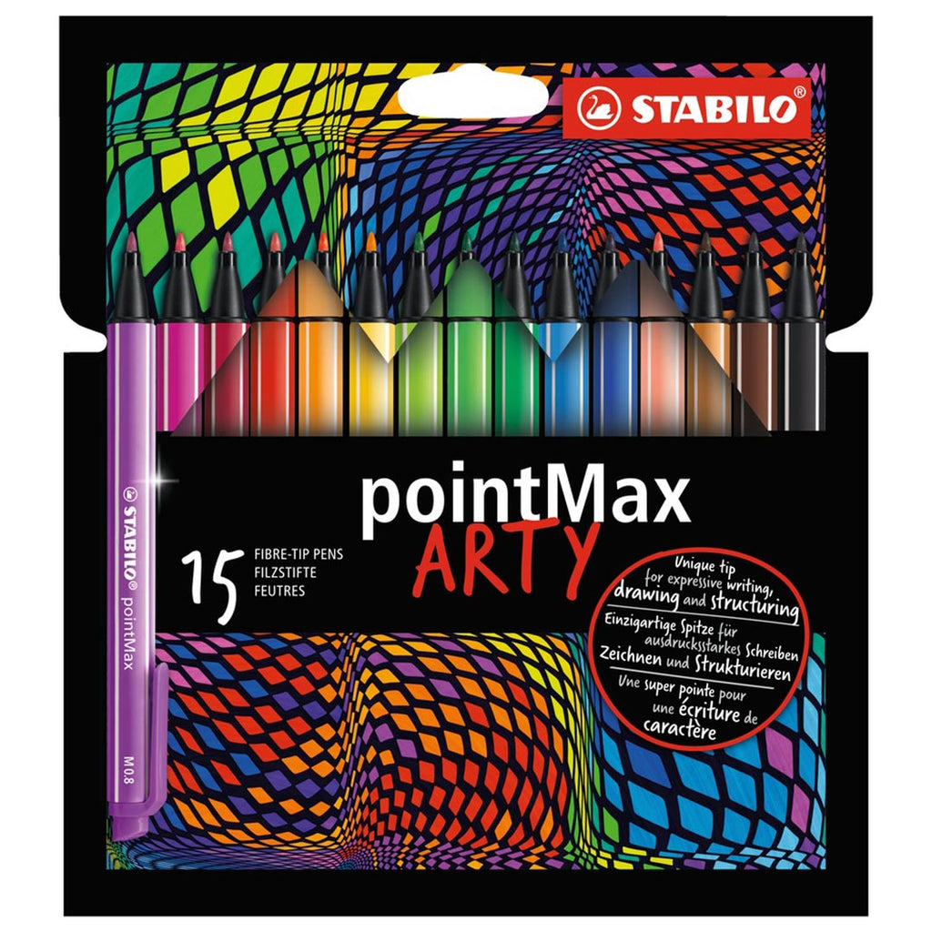 STABILO Pointmax Colours Arty Set of 15 by Stabilo at Cult Pens