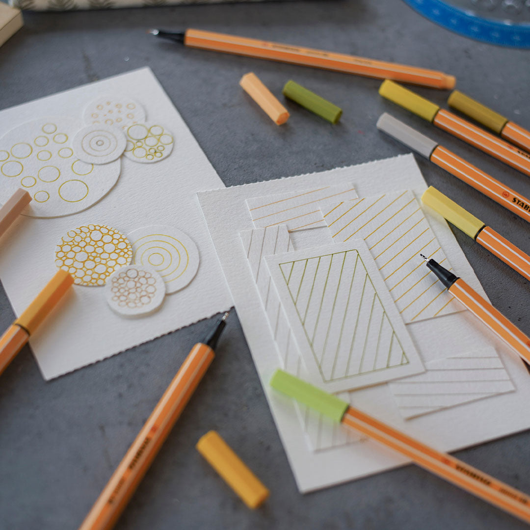 STABILO point 88 Fineliner Zigzag Deskset of 18 Colours