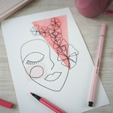 STABILO Pen 68 Zigzag Deskset of 18 Colours