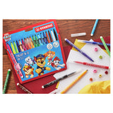 STABILO Trio A-Z PAW Patrol Fibre-Tip Pen Set of 18 Assorted Colours