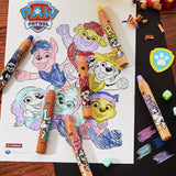 STABILO woody 3-in-1 PAW Patrol Set of 6 Assorted Colours with Sharpener